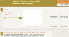 Desktop Screenshot of carvingssurfaces.com